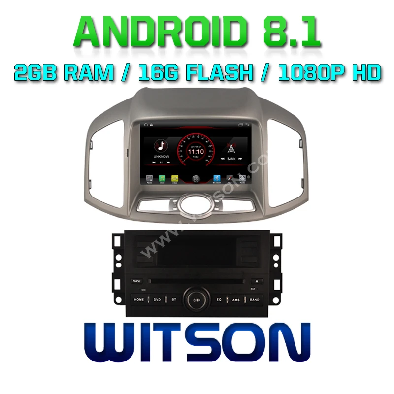 

WITSON Android 9.1 car dvd GPS For CHEVROLET NEW CAPTIVA 2012 CAPACTIVE 1024*600 Screen Mirror Link for Android Mobile