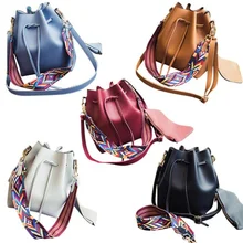 2016 Winter Retro design Bucket Bags Ladies New Fashion Leather Handbags Messenger Shoulder Crossbody Bag for girls bolso mujer