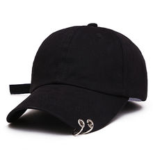 New Casual Plain Cap With Rings