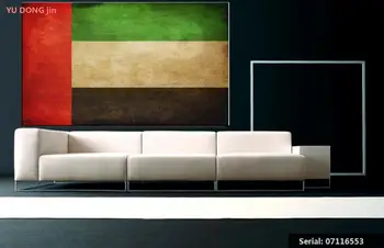 

Emirates UAE Flag Still life Impressionist oil Painting Drawing art Spray Unframed Canvas hand action wall action07116553