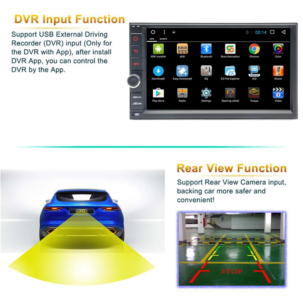 Flash Deal Octa Core 2G+32G Car Audio Stereo 7" Android 8.1 2 Din Car Radio GPS Navigation Car Multimedia No DVD Player Autoradio 1024*600 2 Flash Deal Octa Core 2G+32G Car Audio Stereo 7" Android 8.1 2 Din Car Radio GPS Navigation Car Multimedia No DVD Player Autoradio 1024*600 2