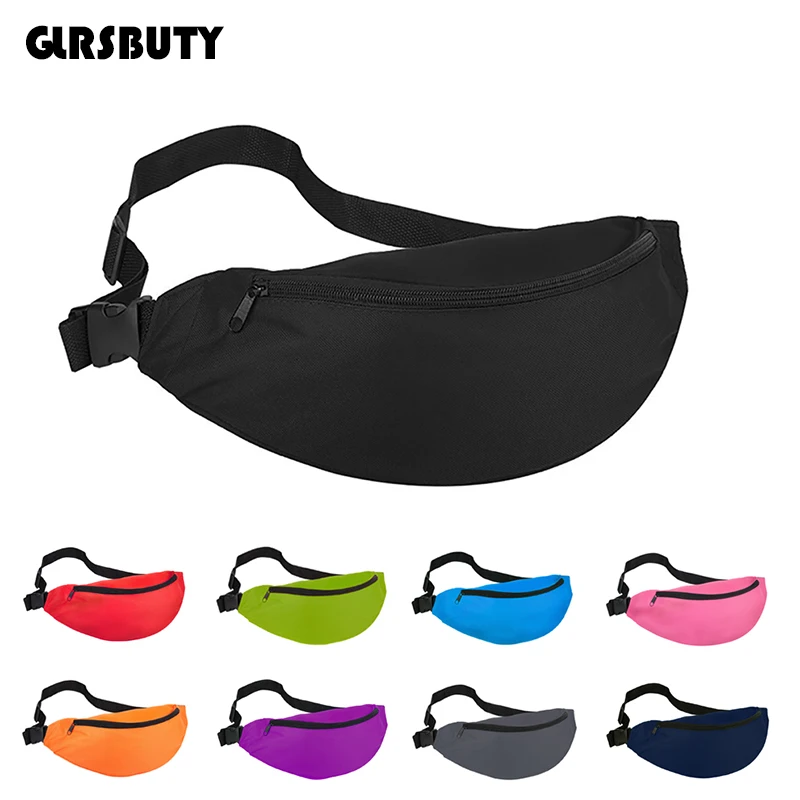 

GLRSBUTY Waist Bag 2019 Women`s Belt Bag Female Fashion Fanny Pack Waterproof Chest Handbag Ladies Belly Hip Belt Bag Purse