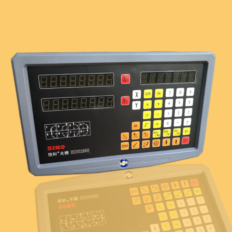 US $96.00 SINO Multi Function Milling Machine Lathe Linear Cutting Linear Scale Grating Ruler Digital Display DRO