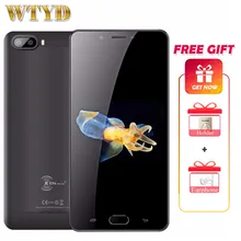 KEN XIN DA Original Telefones KENXINDA S9 4G Móvel 2 GB + 16 GB Android 7.0 Quad Core de Smartphones dual Câmeras de Volta 5.5 de polegada de Telefone Celular