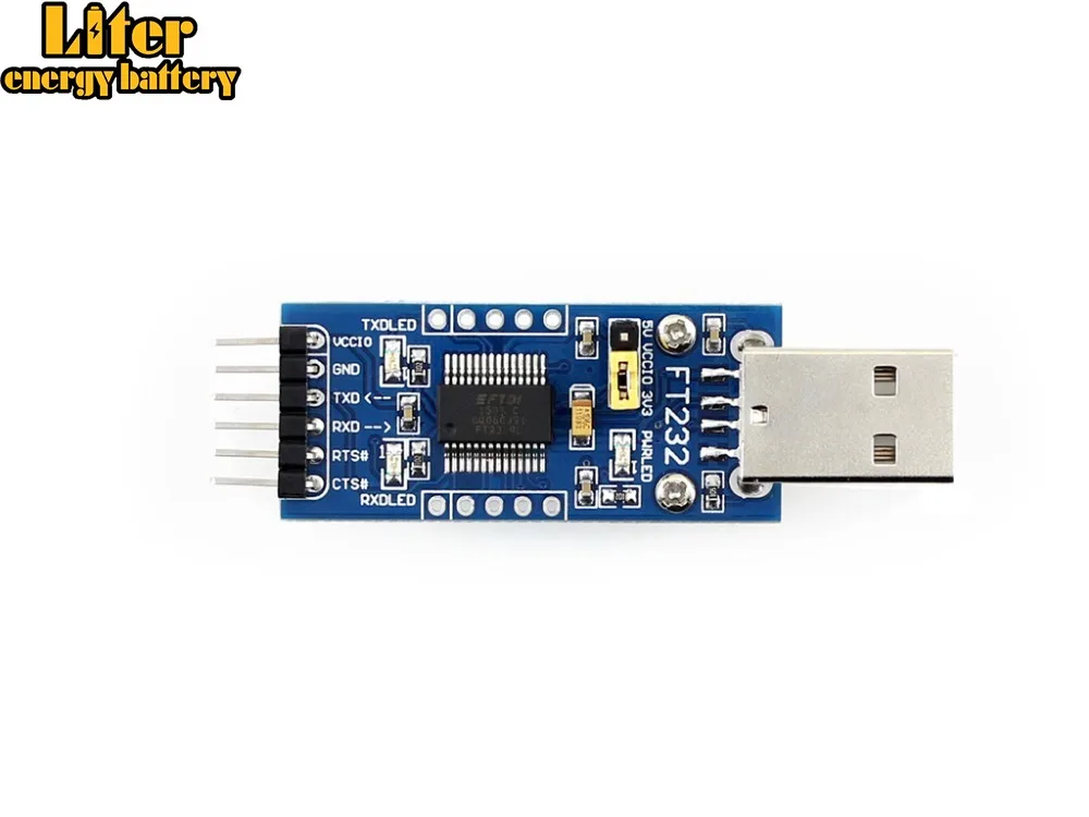 1PCS FT232RL Module USB to Serial to TTL Converter power supply with USB