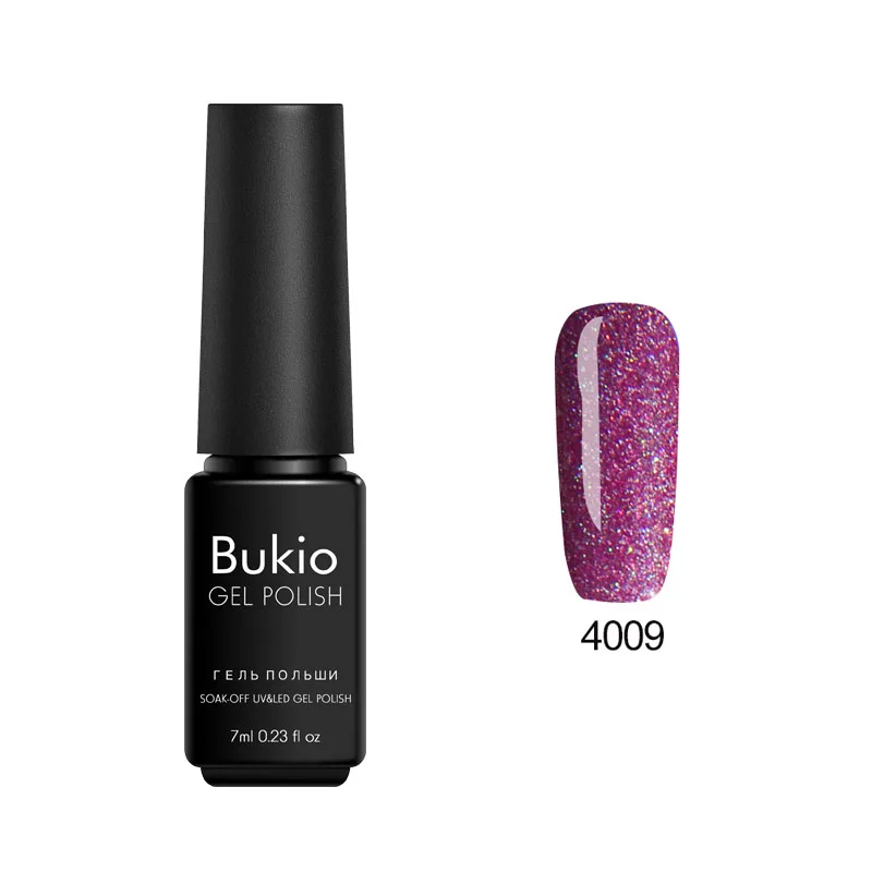 Bukio все для маникюра и ногтей неоновый Гель-лак Smalto Semi Permanente Unghie Nail Primerbuy Гель-лак 19 Coldrs - Цвет: 4009