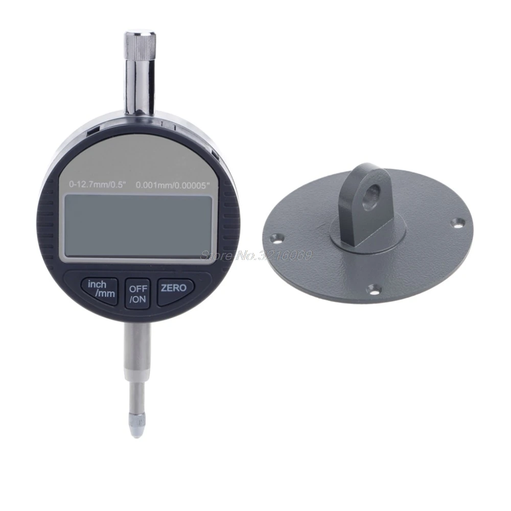 

0-12.7mm Electronic Micrometer Digital Thickness Meter Gauge 0.001mm Depth Dial Indicators Jun29 Drop Ship