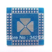 QFN/QFP/TQFP/LQFP 16-80 штырьковыми разъемами DIP 2 стороны Адаптер Плиты модуль датчика