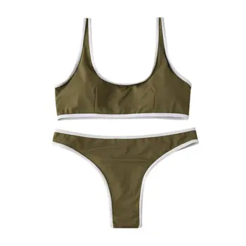 

New Simmer Women Swimsuit Bikini Swimwear Female Sexy Bikini Set Beach Wear Vintage Bathing Suit Floral Print