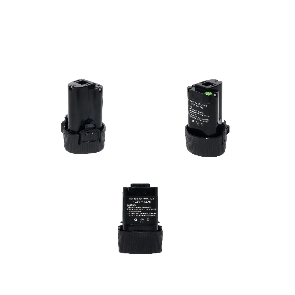 Батарея для электроинструмента Mak 10.8A 1500mAh 19455 6 194551 4 19533 9 BL1013 BL1014 194550 WT01Z TD090DWX UH200DWE