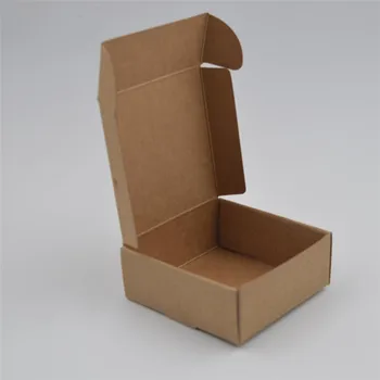 

Natural Kraft Box,black Kraft Paper Packing Box for jewelry,white small soap Box,12sizes candy kraft paper boxes