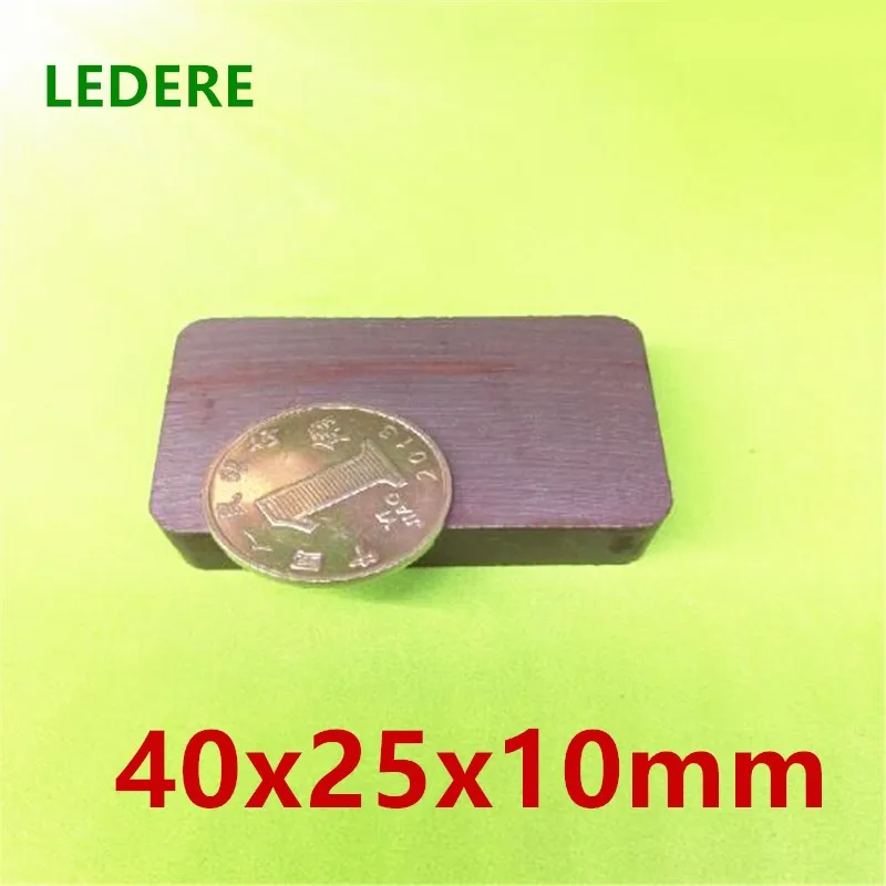 

5pcs/lot Y30 Ring Ferrite Magnet 40*25*10 mm Hole 19mm Permanent magnet 40mm x25mmx10mm Black Round Speaker 40X25x10