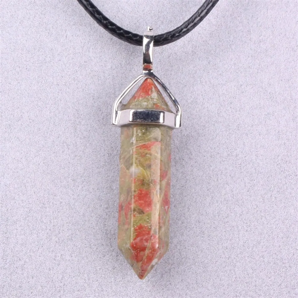 Druzy ювелирное изделие Трендовое модное ожерелье из натурального камня оникс