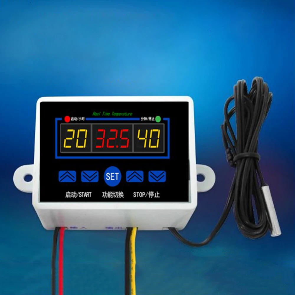 

Thermostat Temperature Measuring Regulator Heating Cooling Control Instruments Digital Temperature Sensor Gauge Instruments