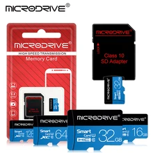 Высокоскоростная карта памяти 128 Гб 64 Гб Micro SD карта класс 10 флэш-карты памяти 32 ГБ 16 ГБ 8 ГБ micro TF карты для мобильного телефона/планшета
