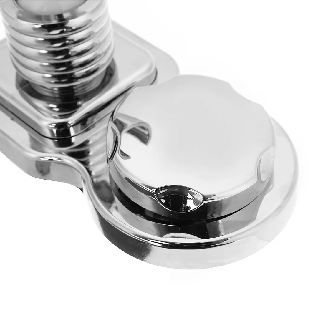 Universal Wall Mounted Bathroom Shower Head Holder Handset Chrome Strong Suction Replacement Showerholder