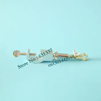 

laboratory chromed thermomer swivel clamp