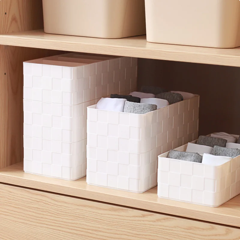 

Socks Storage Box Plastic Underwear Socks Box Multiple Cavities Cosmetic Makeup Storage Case Best Price