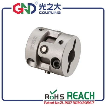 

Shaft coupling GND aluminum alloy universal joint clamp series for CNC coupler vibration parallel angular misalignment couplers