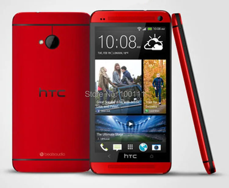 htc One M7 мобильный телефон разблокирован, Android, 801e смарт мобильный телефон Восстановленный