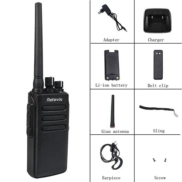 10 Вт RT81 Pации Цифровой/Аналоговый Retevis IP67 Водонепроницаемая Пыле DMR32CH UHF 400-470 МГц VOX Шифрования любительское Радио A9119A