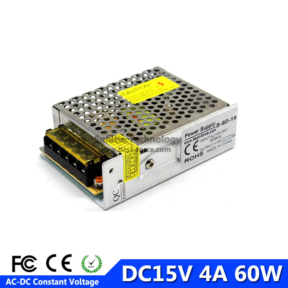 15V60W