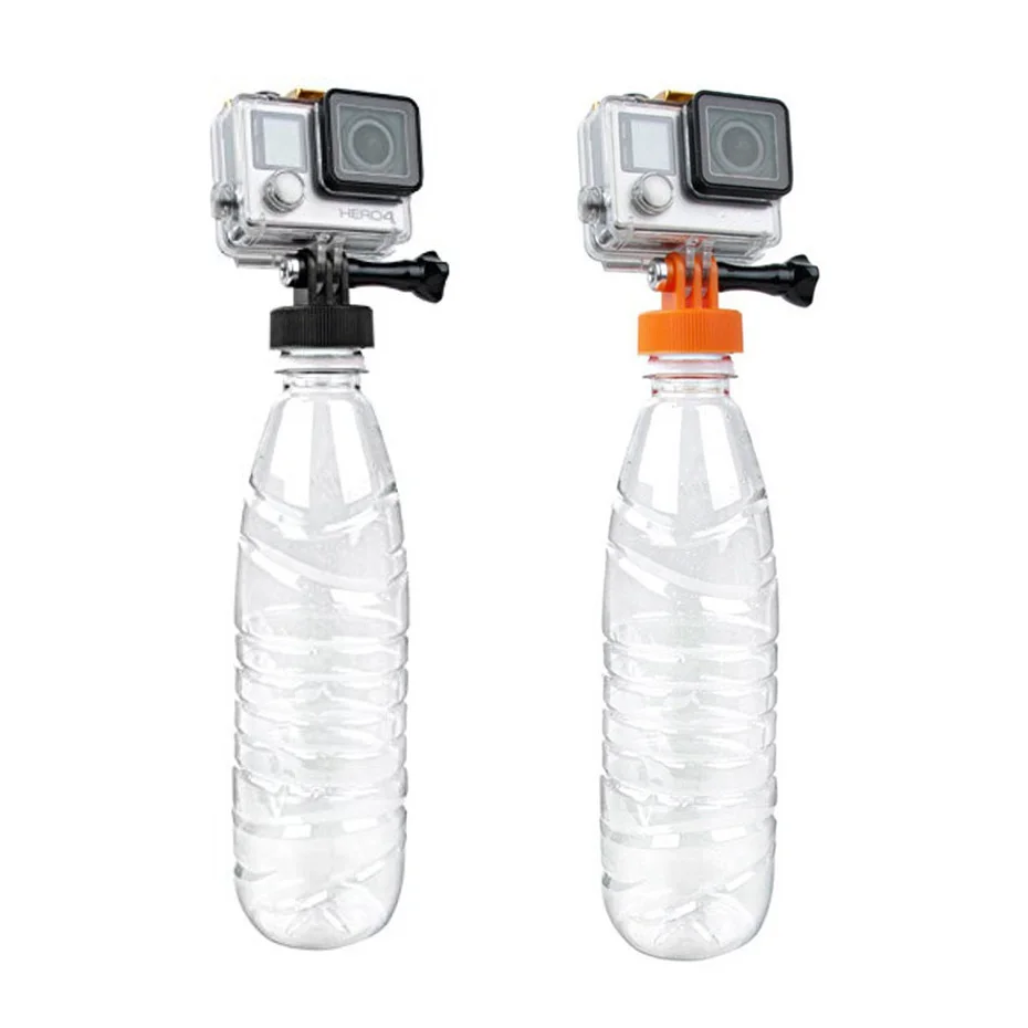 

For action Camera Tripod Mount Adapter Xiao Yi Surfing Water Bottle Connector Bracket for Gopro Hero5 4 3 3+ Sj4000 Accessories