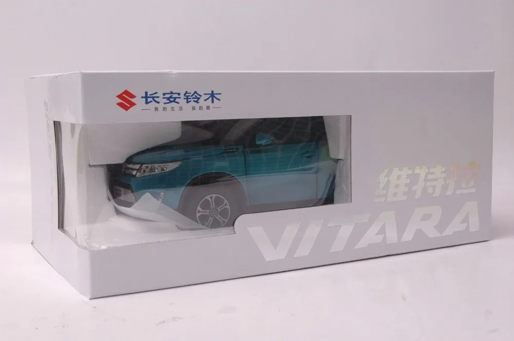 1:18 литая модель для Suzuki Vitara синий внедорожник игрушечный автомобиль миниатюрная Коллекция подарков Gran