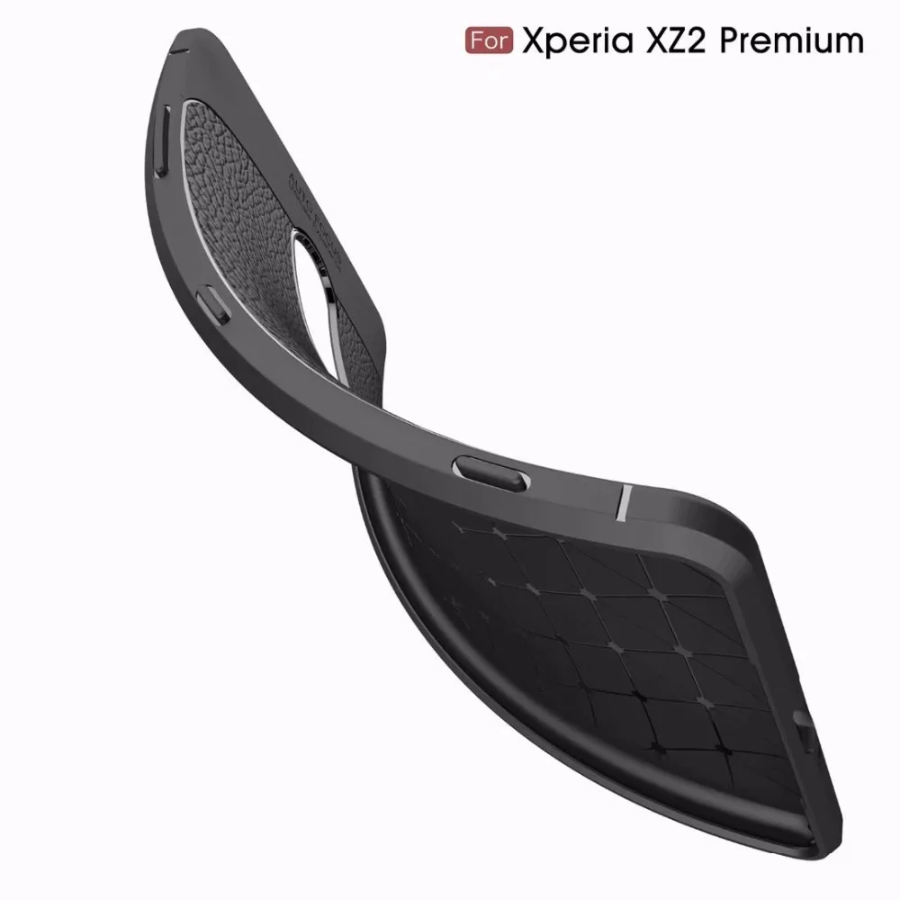 Роскошный мягкий кожаный из ТПУ чехол для sony Xperia XZ XZS Premium XZ1 XZ2 XZ3 XZ4 Compact XA1 XA2 XA3 Ultra для sony Xperia 1 10 Plus