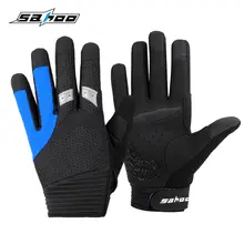 Новые спортивные перчатки на полный палец с сенсорным экраном, спортивные зимние уличные теплые ветрозащитные перчатки с гелевой подкладкой для катания на лыжах для мужчин и женщин