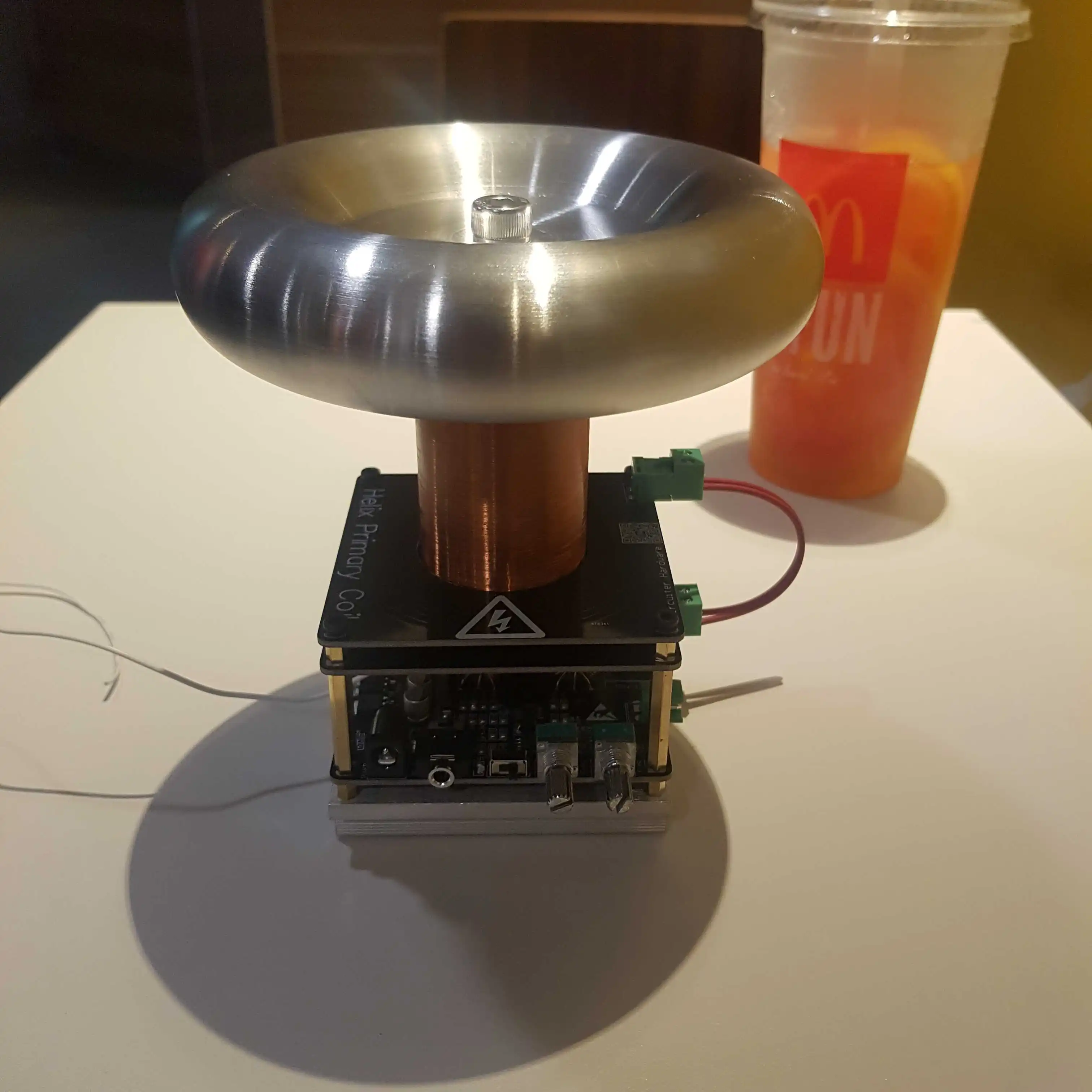 Мини SSTC Тесла катушки DIY образовательное оборудование научная игрушка