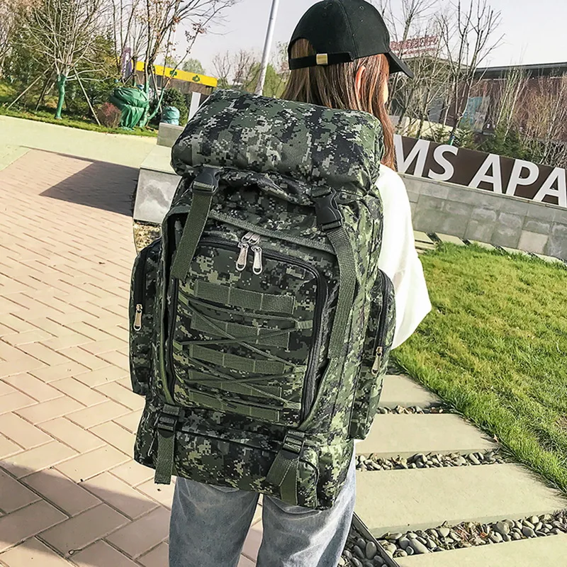 

Litthing 2019 Outdoor Military Tactical Backpack Sport Travel Rucksack Camping Hiking Trekking Camouflage Bag Drop shipping