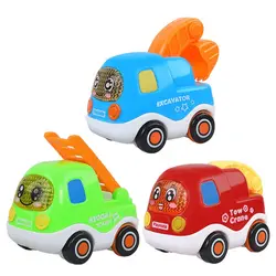 Kawaii Мини мультфильм тянуть назад автомобиль игрушки для детей