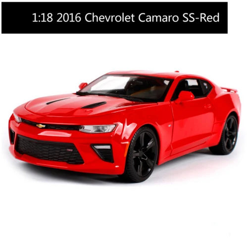 Новинка Maisto 1:18 Chvrolet Camaro FIFTY 50 anniversary Edition спортивный автомобиль литая под давлением модель автомобиля игрушка Новинка в коробке - Цвет: 2