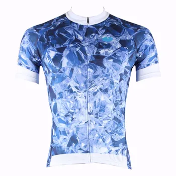 

ILPALADINO Man Cycling Jersey Crushed Ice Breaking Ice Ropa Ciclismo Short Sleeve Mountain Bike Sports Bicycle Clothing