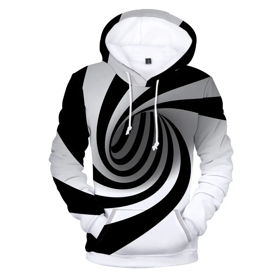 Aikooki Vertigo гипнотический 3D толстовки модные для мужчин и женщин Пейсли личности печати кофты Весна Толстовка пуловер уличная Топ