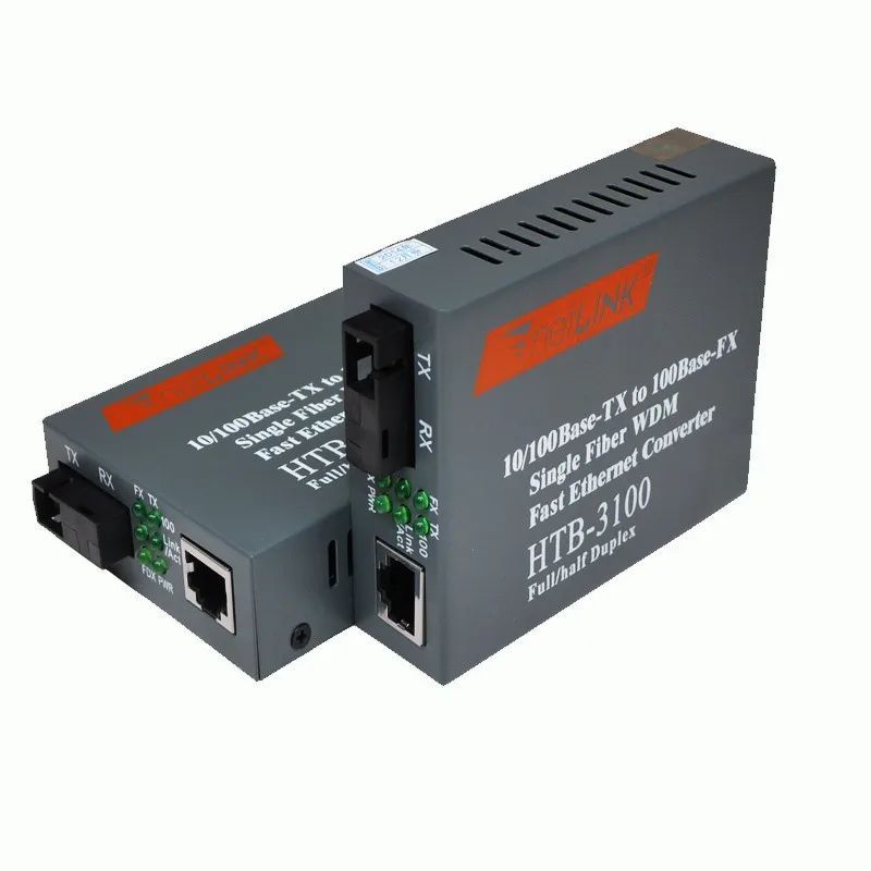Htb-3100ab-Optical-Fiber-Media-Converter-Fiber-Transceiver-Single-Fiber-Converter-25km-SC-10-100M-Singlemode