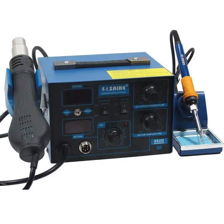 

SAIKE 952D Hot air desoldering gun Taiwan digital electric iron in hot air gun Hot air welding machine 700W 220v/110V