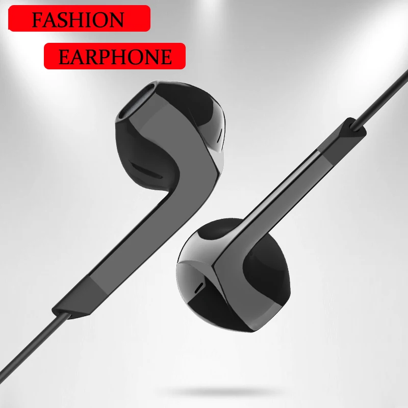 Original PTM P6 Earphone Patent Half In ear Headphone Stereo Earbuds