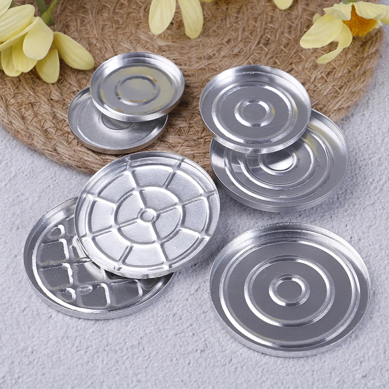 5PCS Empty Cosmetic Storage Container Tools Aluminum Round Makeup Refill Pans DIY Eyeshadow Pigment Powder Palette Case 7 Sizes | Красота и
