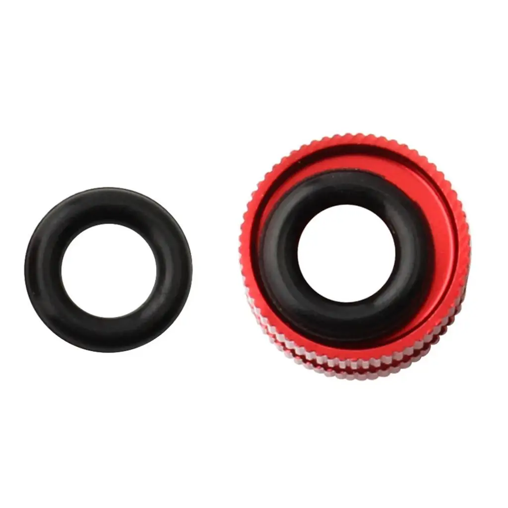 Bike Vacuum Tire Law Mouth Nut Bicycle Tire Inner Tube Valve Caps Valve Inner Nozzle & Vacuum Tire Nozzle Lock Nut Replacement