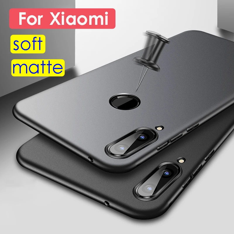 

For Redmi Note 7 Case Back Cover Soft Silicone Case For Xiaomi Redmi 7 5 5A 6 6A 6 Pro Pocophone F1 Case