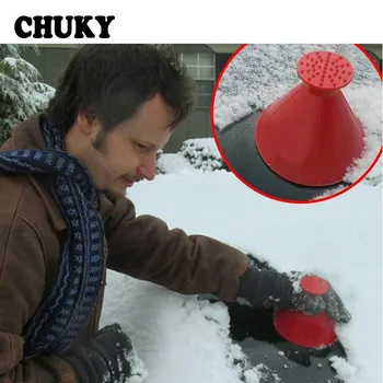 

Auto Car Magic Window Windshield Car Ice Scraper Cone Shaped Funnel for Ford Focus MK2 2 Toyota Corolla chr Avensis RAV4 yaris