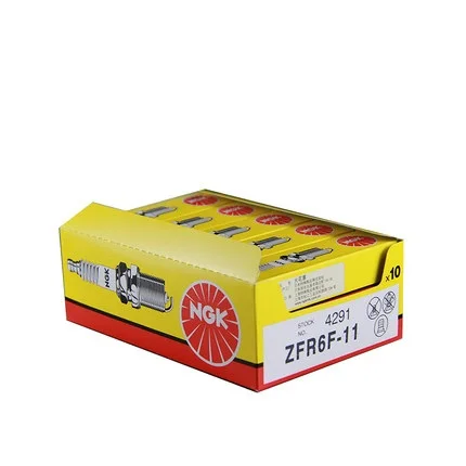 

original NGK Teile Laser Nickel alloy Spark Plugs NGK ZFR6F-11 4291 for Hhonda Civic CR-V Prelude Mmazda Protege MX-6 626 Fford