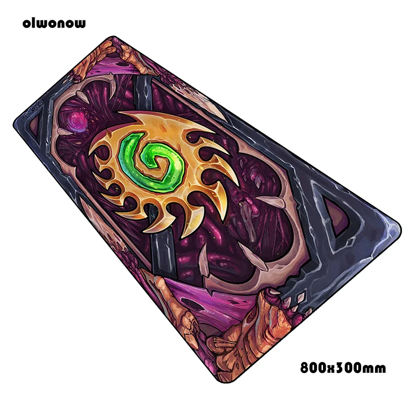 Коврик для мыши hearth stones, популярные коврики 800x300x2 мм, компьютерная мышь, игровые аксессуары, милые игровые коврики и чехлы, игры, pc gamer - Цвет: Size 800x300x2mm