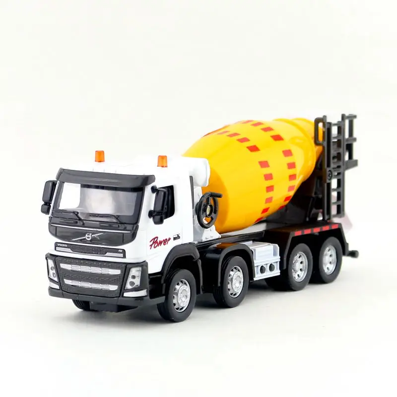 

Free Shipping/1:50 Scale/Diecast Model/Volvo Cement Mixer Truck/Engineering Car/Sound & Light/Educational Collection/Gift/Kid