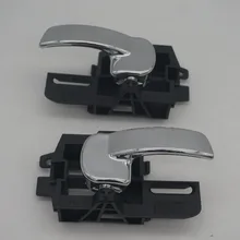 80671-JD00E 80670-JD00E для NISSAN QASHQAI J10(04-13) дверь рука внутри Левая Правая внутренняя ручка Набор Хром