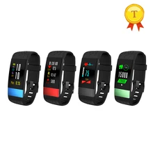 Новейший цветной 0,96tft дисплей фитнес-трекер Женский Смарт-браслет поддержка пульса монитор Обновление воздуха для iphone 7 8