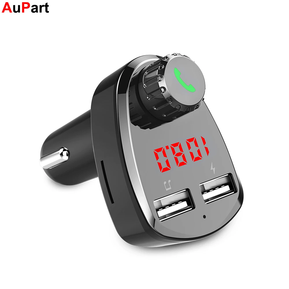 

FM Transmitter Bluetooth Car Transmissor Handsfree TF Modulator Transmetteur Voiture Transmisor Radio MP3 Dual USB Auto Charger