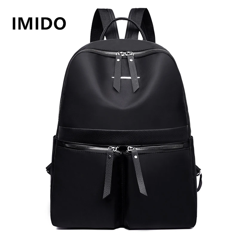 

IMIDO 2019 Summer New Style High Quality Oxford Cloth Retro Style Casual Fashion Trend Men And Women Common Travel Backpack